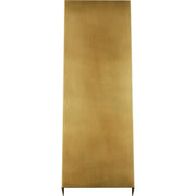 Brompton Large Wall Sconce in Natural Brass
