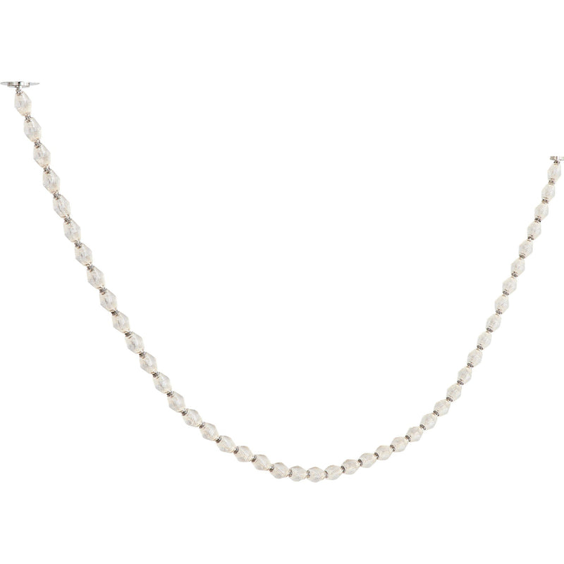 Collier 132 Pendant in Polished Nickel Integrated with Crystal Glass