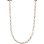 Collier 84 Pendant in Natural Brass Integrated with Crystal Glass