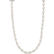 Collier 84 Pendant in Polished Nickel Integrated with Crystal Glass