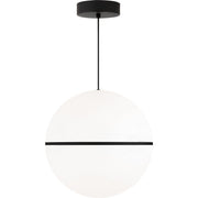 Hanea X-Large Pendant in Nightshade Black