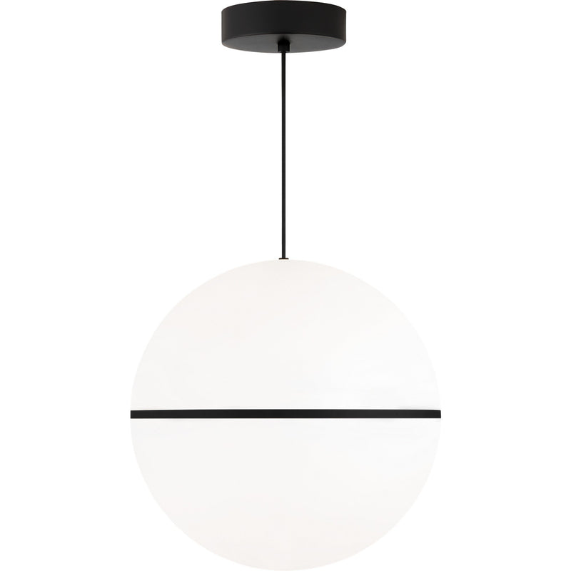 Hanea X-Large Pendant in Nightshade Black