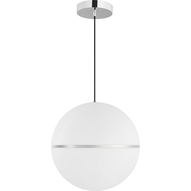 Hanea X-Large Pendant in Chrome