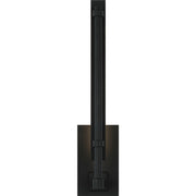 Kal Small Bath Sconce in Nightshade Black