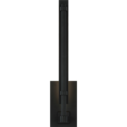 Kal Small Bath Sconce in Nightshade Black