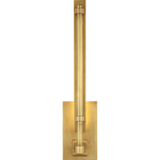 Kal Small Bath Sconce in Natural Brass
