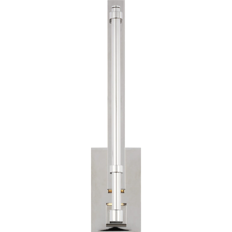 Kal Small Bath Sconce in Polished Nickel