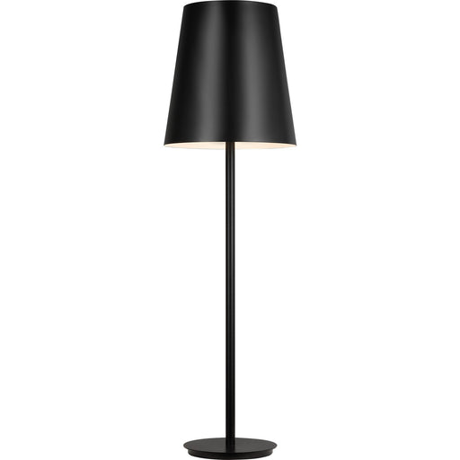 Nevis Outdoor Large Floor Lamp in Black