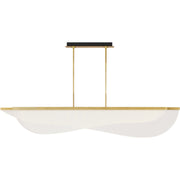 Nyra 72 Linear Pendant in Plated Brass