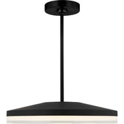 Wyatt Large Pendant in Nightshade Black