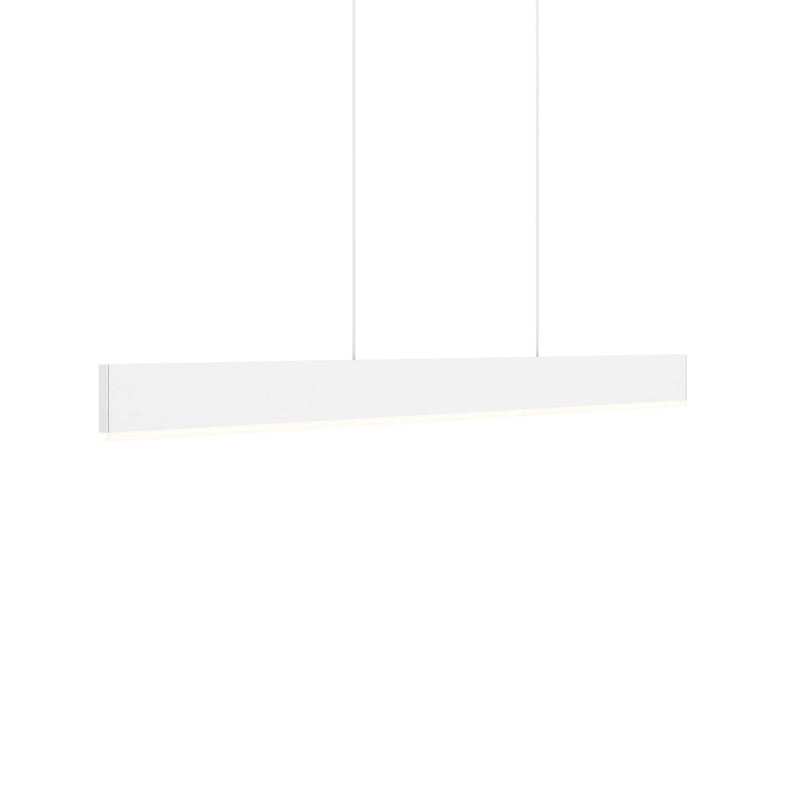 Beam 48" Linear Pendant in White
