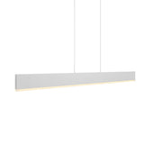 Beam 72" Linear Pendant in White