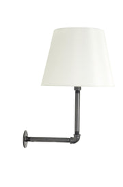 Studio Plug-In Swing Arm Wall Lamp in Granite