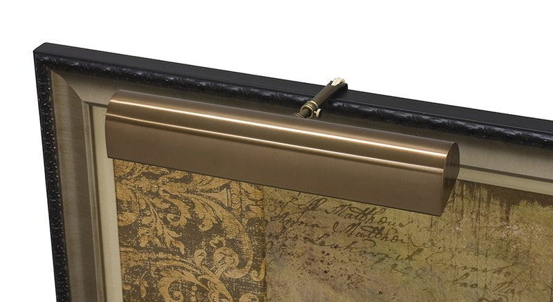 Classic Traditional 14" Plug-In Picture Light in Statuary Bronze