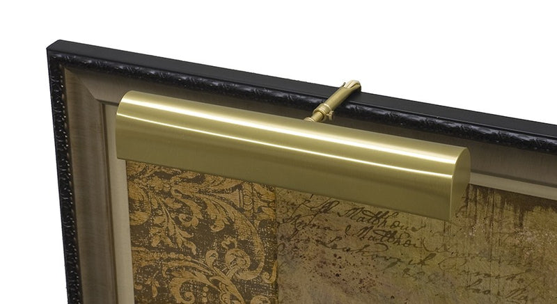 Classic Traditional 18" Plug-In Picture Light in Satin Brass