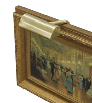 Classic Traditional 4" Plug-In Picture Light in Satin Brass