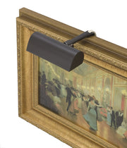 Classic Traditional 4" Plug-In Picture Light in Mahogany Bronze