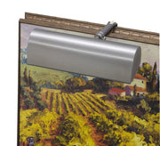 Classic Traditional 8" Plug-In Picture Light in Pewter