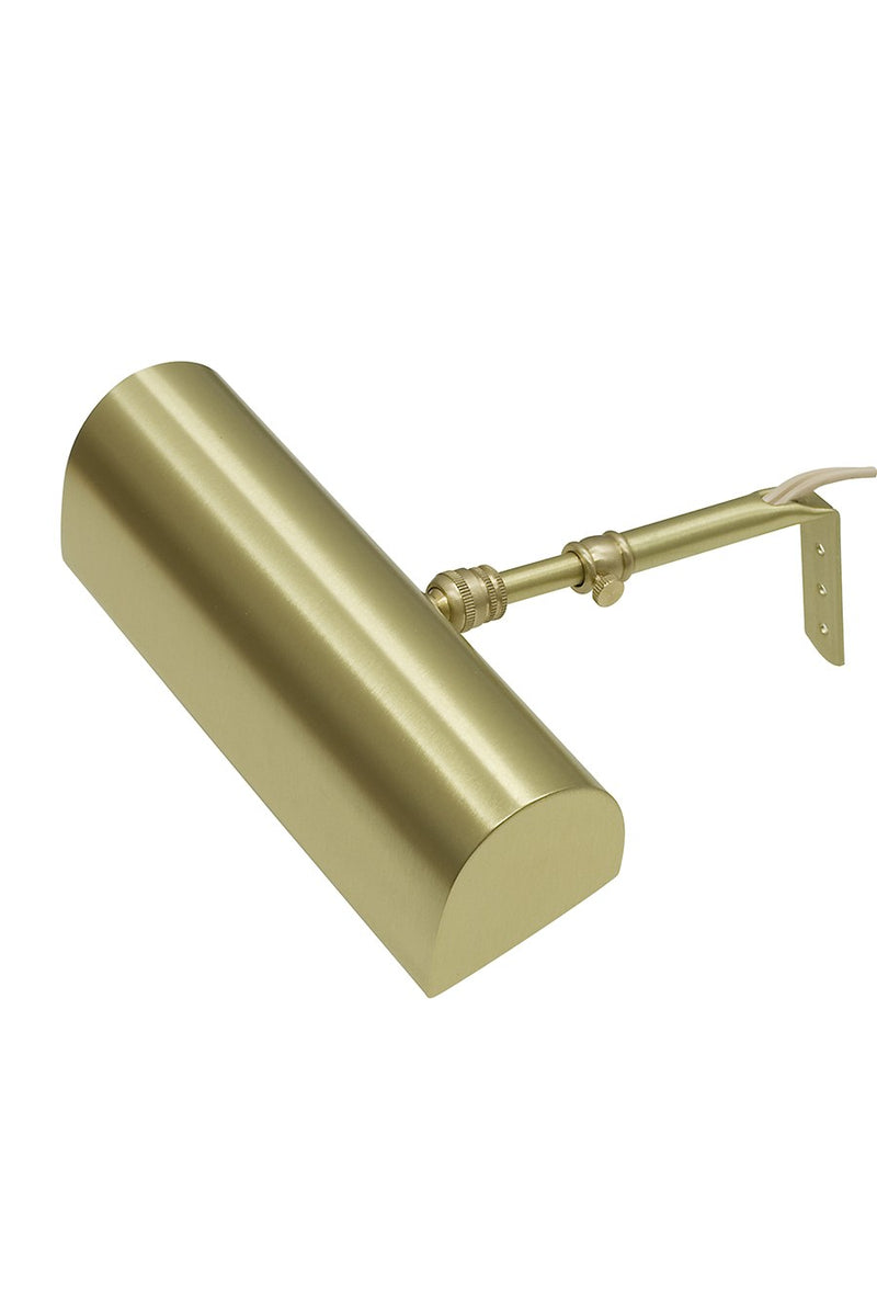 Classic Traditional 8" Plug-In Picture Light in Satin Brass