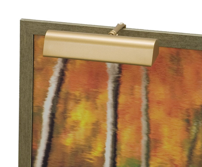 Classic Traditional 9" Plug-In Picture Light in Gold