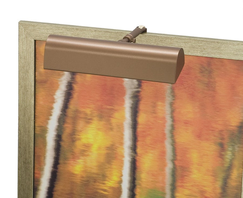 Classic Traditional 9" Plug-In Picture Light in Bronze