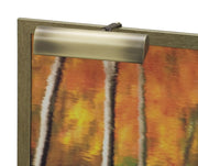 Classic Traditional 9" Plug-In Picture Light in Antique Brass