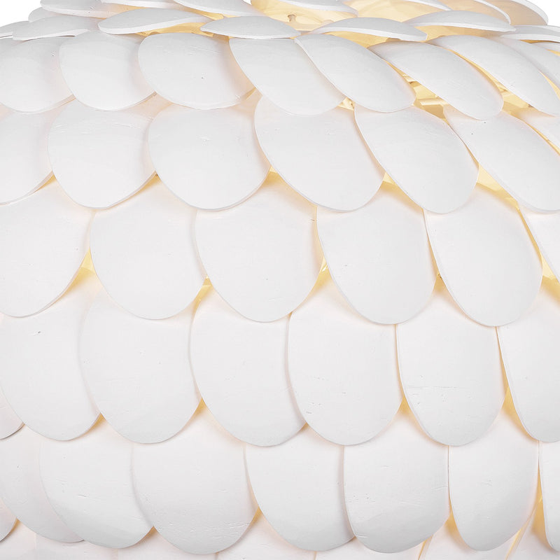 Talia 5 Light 20.5" Pendant in Matte White
