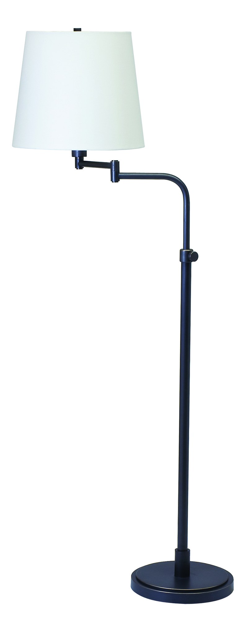 Townhouse Adjustable Swing Arm Floor Lamp in Oil Rubbed Bronze
