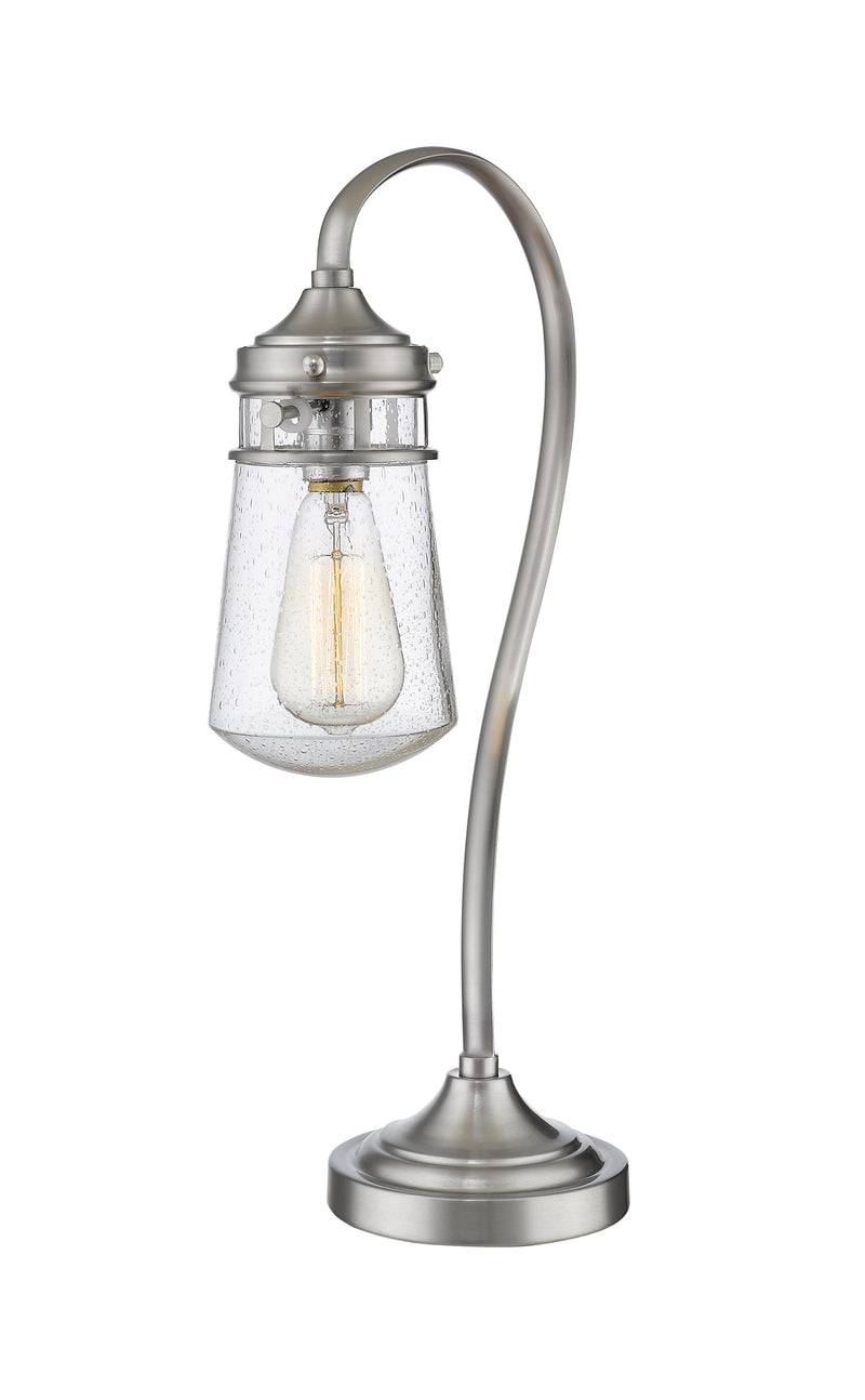Celeste 1 Light 6" Table Lamp in Brushed Nickel
