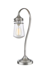 Celeste 1 Light 6" Table Lamp in Brushed Nickel