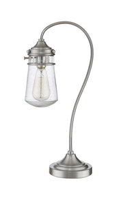 Celeste 1 Light 6" Table Lamp in Brushed Nickel
