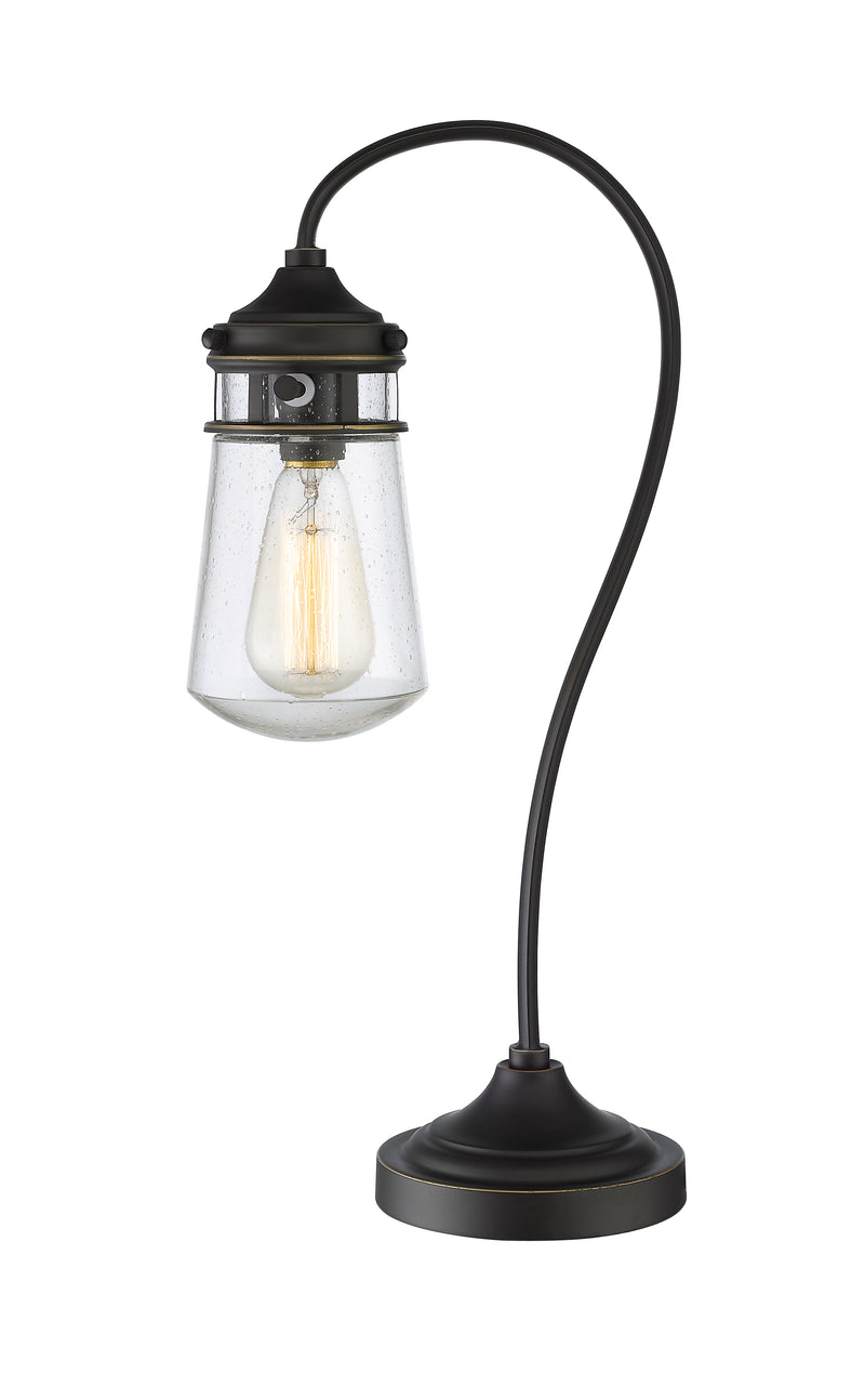 Celeste 1 Light 6" Table Lamp in Olde Bronze