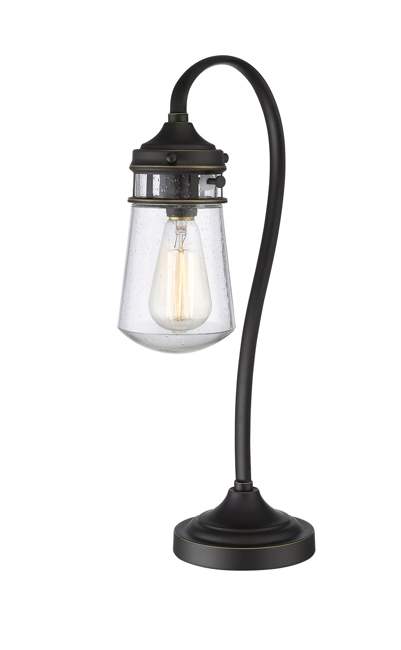 Celeste 1 Light 6" Table Lamp in Olde Bronze