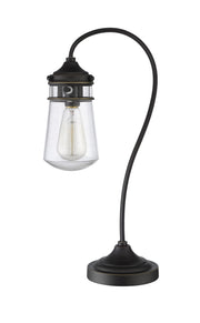 Celeste 1 Light 6" Table Lamp in Olde Bronze