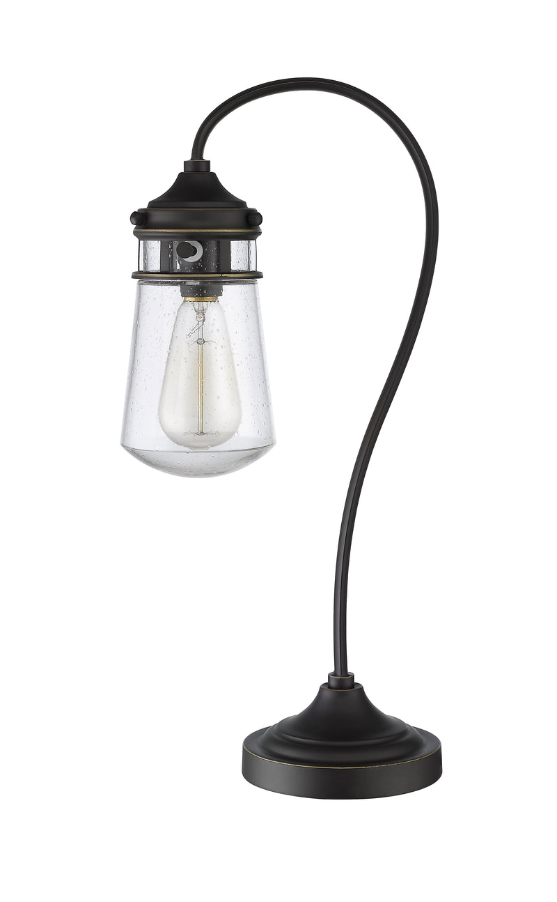 Celeste 1 Light 6" Table Lamp in Olde Bronze