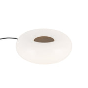 Nimbus 9" Table Lamp in Vintage Brass/Opal Glass