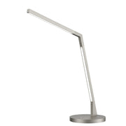 Miter 17" Desk Lamp in Brushed Nickel