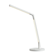 Miter 17" Desk Lamp in White