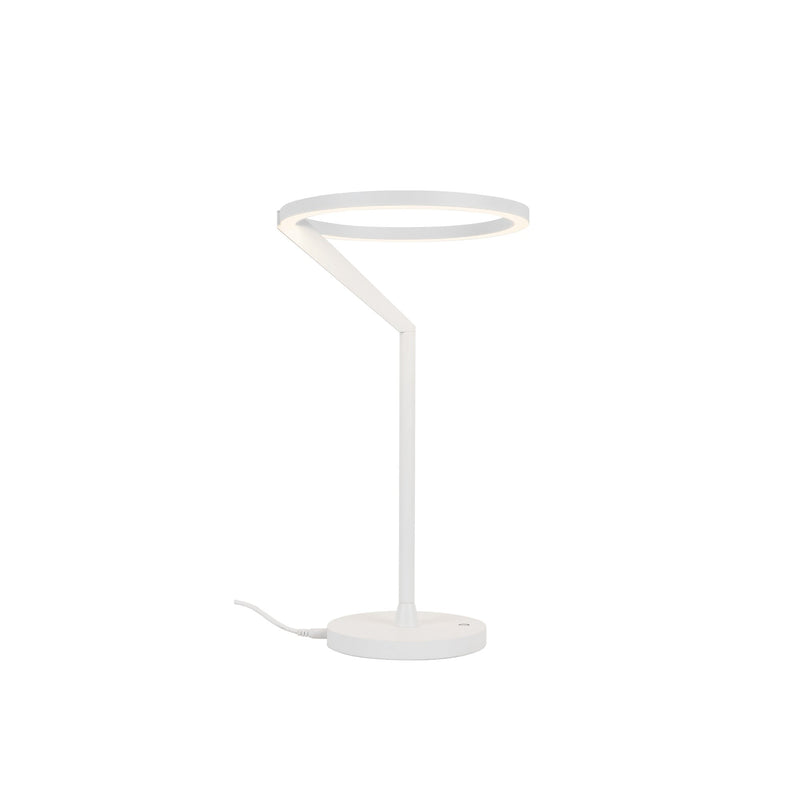 Roda 15" Table Lamp in White