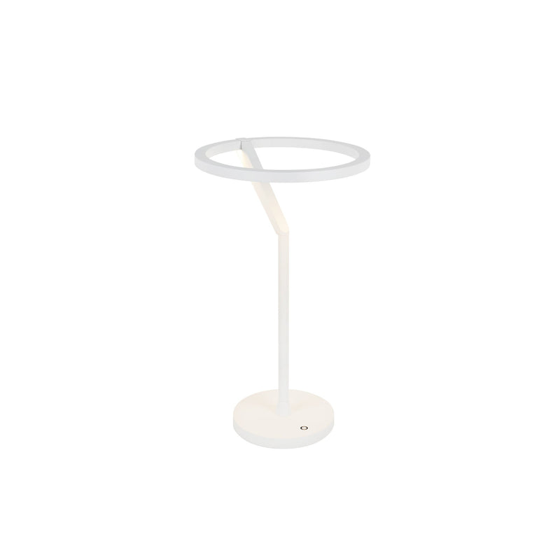 Roda 15" Table Lamp in White