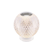 Marni 3" Cordless Table Lamp in Polished Nickel