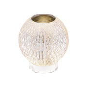 Marni 4" Cordless Table Lamp in Natural Brass
