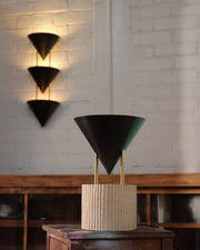 Versus 15" Table Lamp in Urban Bronze