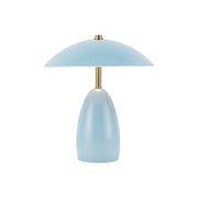 Poppy 9" Cordless Table Lamp in Cerulean