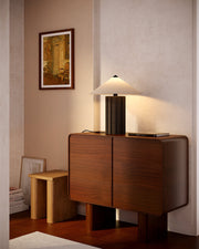 Ono 20" Table Lamp in Matte Black