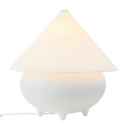 Rowan 17" Table Lamp in Antique White/White Linen