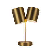 Keiko 14" Table Lamp in Brushed Gold