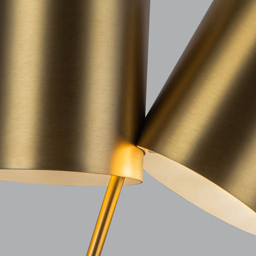 Keiko 14" Table Lamp in Brushed Gold