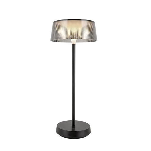 Tindra 14" Cordless Table Lamp in Black