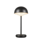 Hinata 12" Cordless Table Lamp in Black